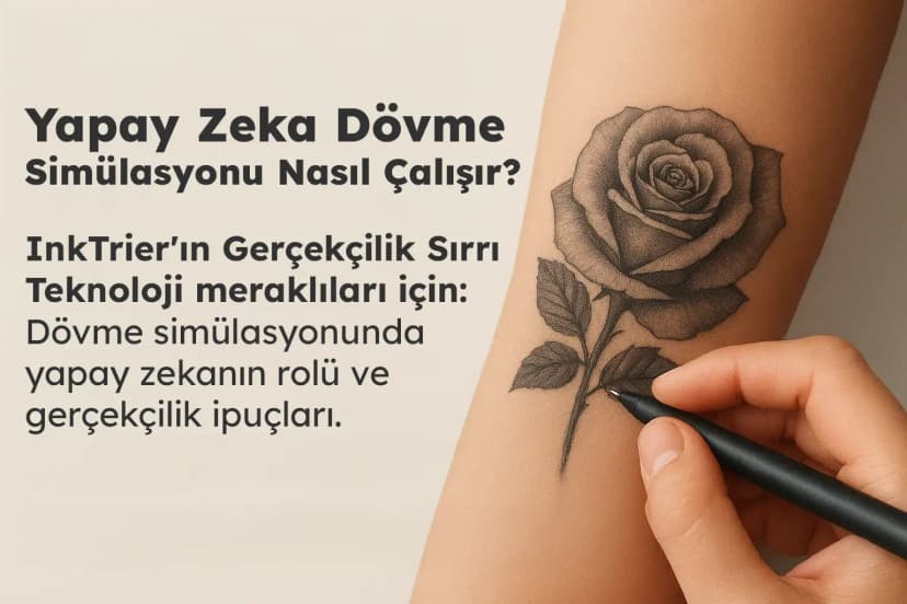 Yapay Zeka Dövme Simülasyonu Nasıl Çalışır? InkTrier'ın Gerçekçilik Sırrı
