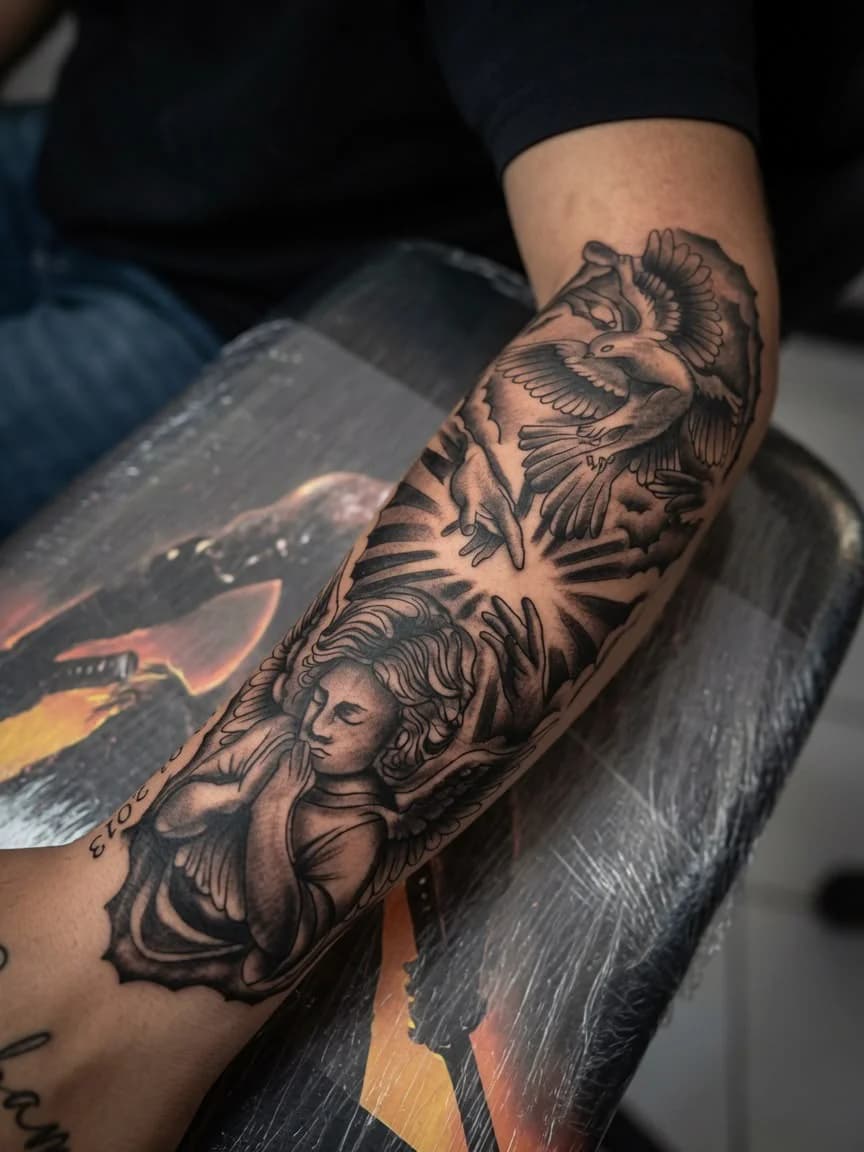 ELÇİTATTOO dövme çalışması 1