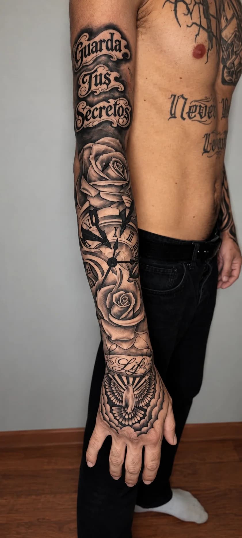 Feri tattoo dövme çalışması 2