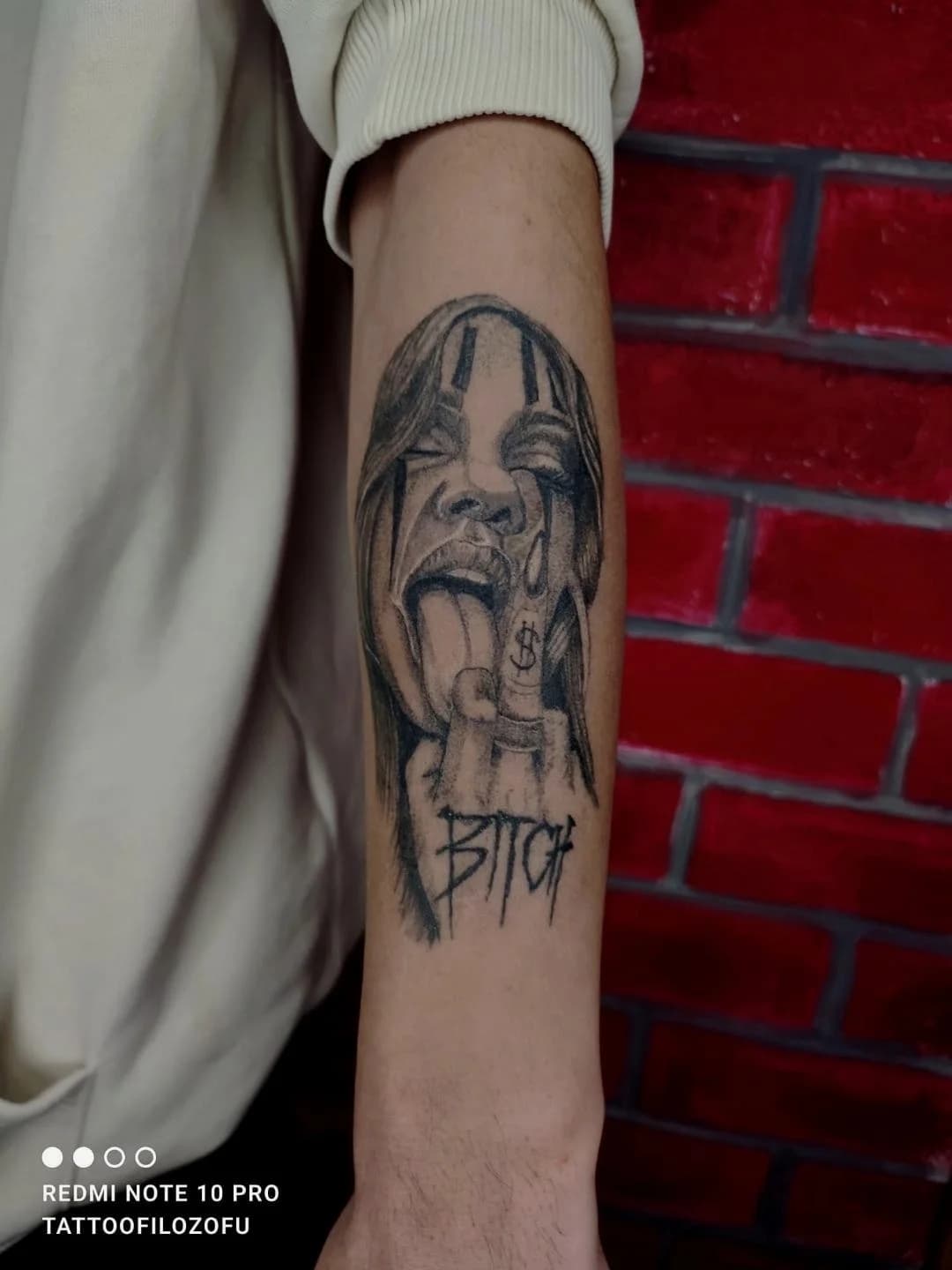 Tattoo Filozofu dövme çalışması 2