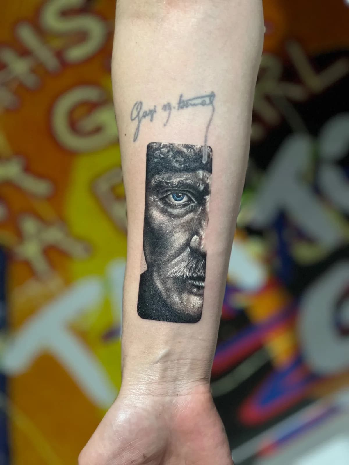 EFEKT TATTOO dövme çalışması 1
