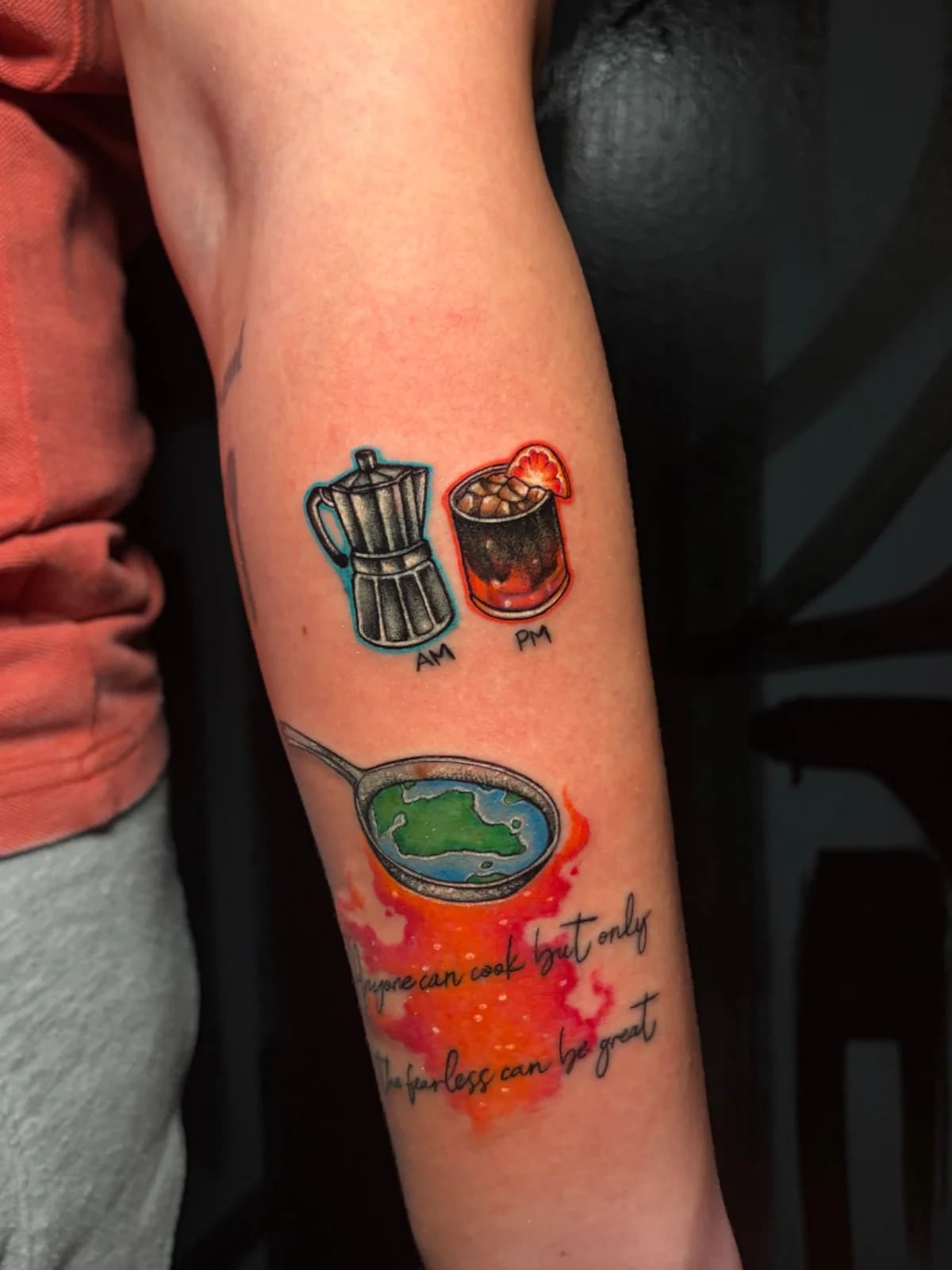 Black Mathilda Tattoo Art dövme çalışması 2