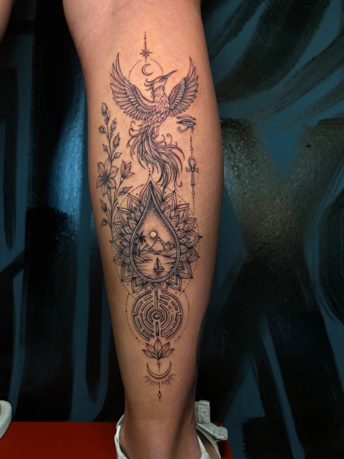 Black Mathilda Tattoo Art dövme çalışması 3