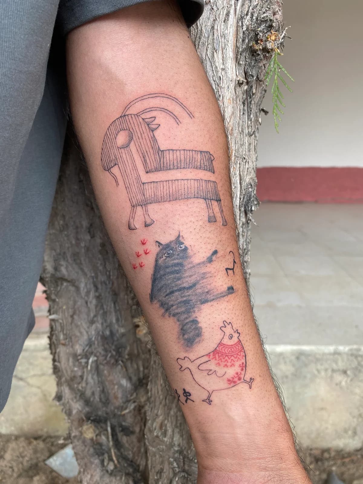 @gozdearslantattoo dövme çalışması 2