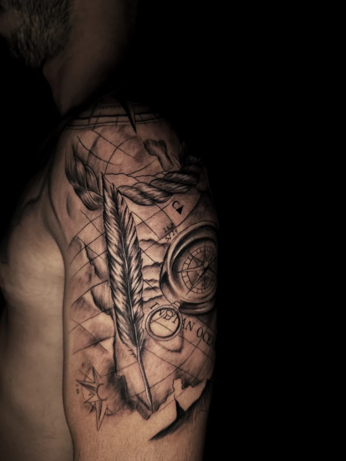 Samcro Tattoo dövme çalışması 3