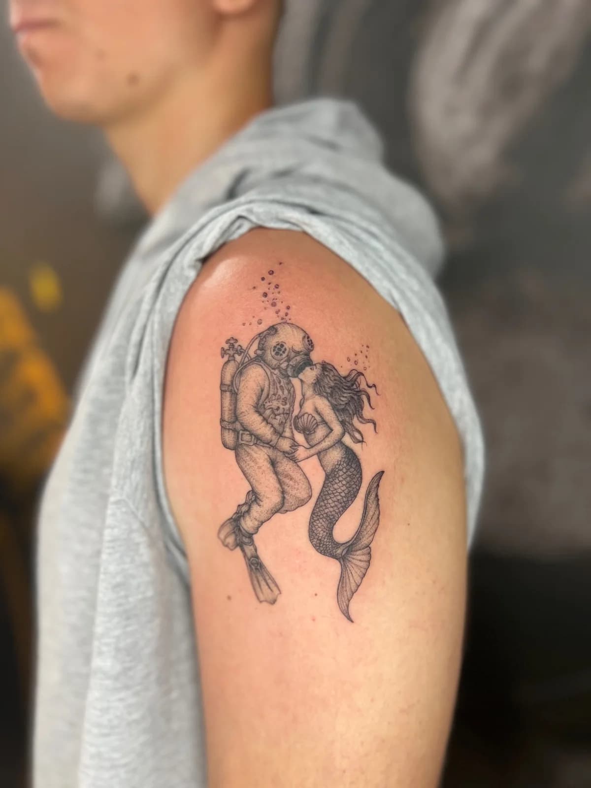 Realist tattoo dövme çalışması 1